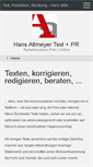 Mobile Screenshot of altmeyertext.de